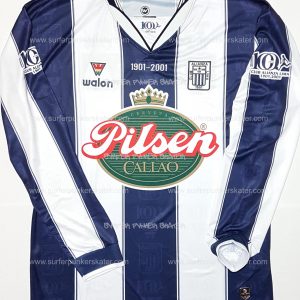 Camiseta de colección Alianza Lima Centenario del año 2001 marca Walon