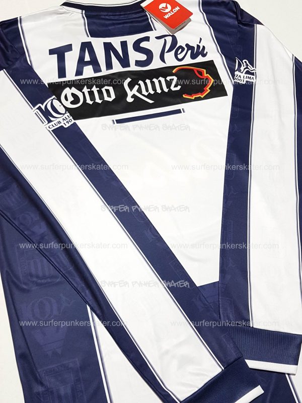 2001 - Camiseta Oficial Alianza Lima Centenario 1901 - 2001 - Imagen 3