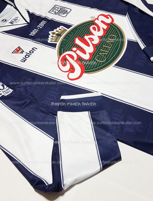 2001 - Camiseta Oficial Alianza Lima Centenario 1901 - 2001 - Imagen 4