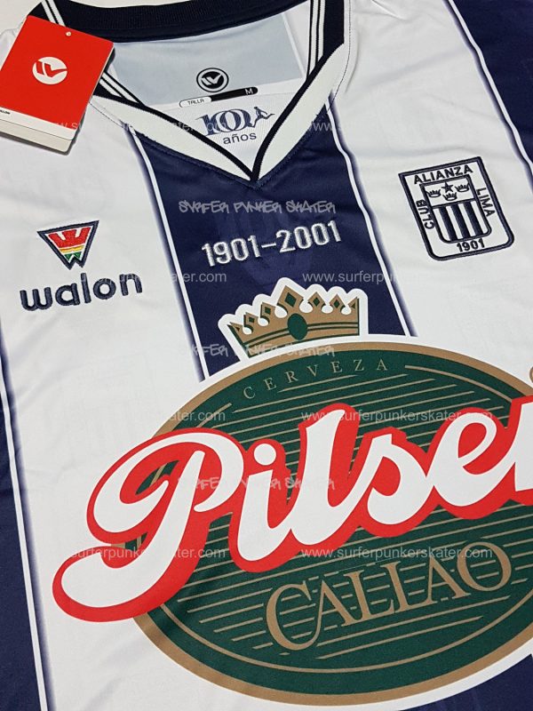 2001 – Camiseta Oficial Alianza Lima Centenario 1901 – 2001 - Imagen 4