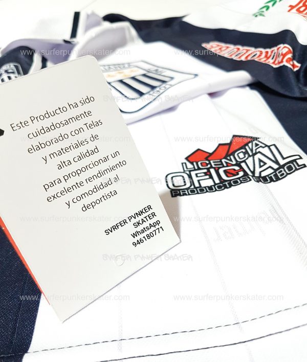 1995 - Camiseta Oficial Alianza Lima Manga Larga - Imagen 7