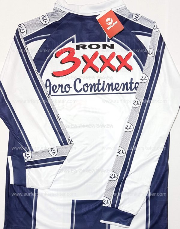 2003 - Camiseta Oficial Alianza Lima Manga Larga Siemens - Imagen 2