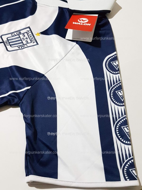 2002 - Camiseta Alianza Lima Noche Blanquiazul - Imagen 4