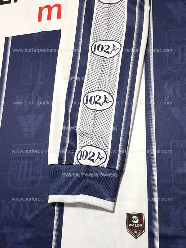 2003 - Camiseta Oficial Alianza Lima Manga Larga Siemens - Imagen 5