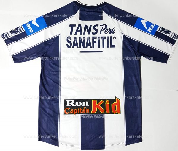 Camiseta de Alianza Lima del año 2002 con sponsors TIM y Nazaro