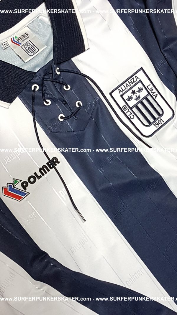 1930 - Camiseta Alianza Lima Conmemorativa "El Rodillo Negro" - Imagen 7
