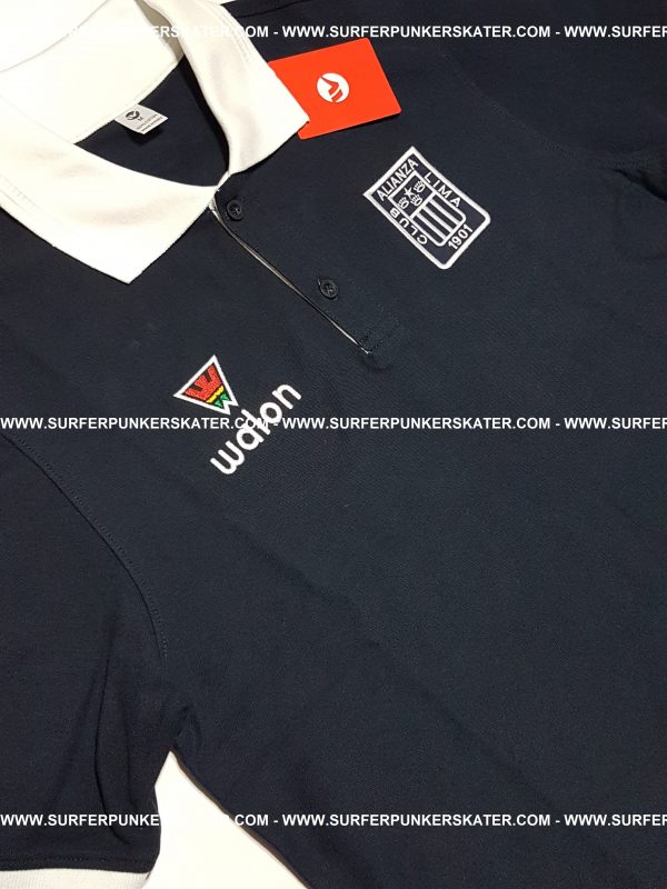 1999 - 2000 Alianza Lima Polo Piqué de Concentración - Imagen 4