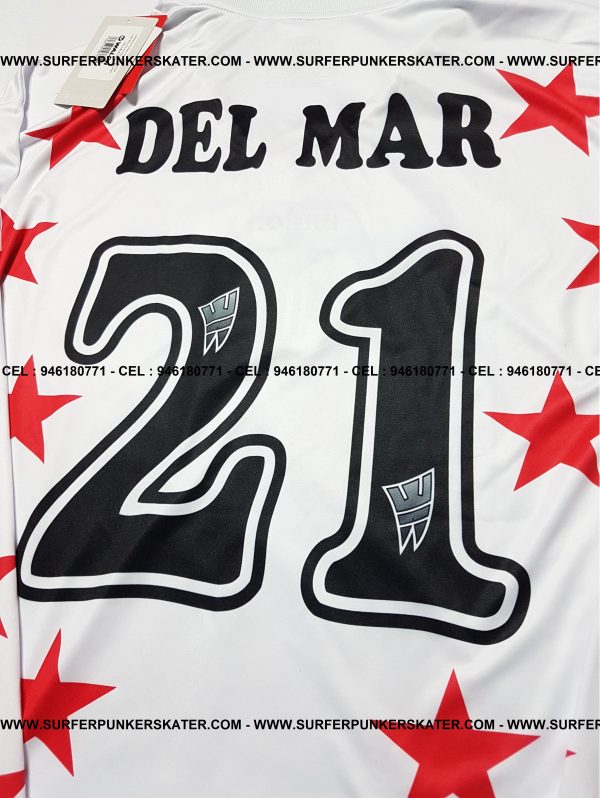 1999 - Camiseta Alianza Lima Arquero Christian del Mar "Estrellas Rojas" - Imagen 4