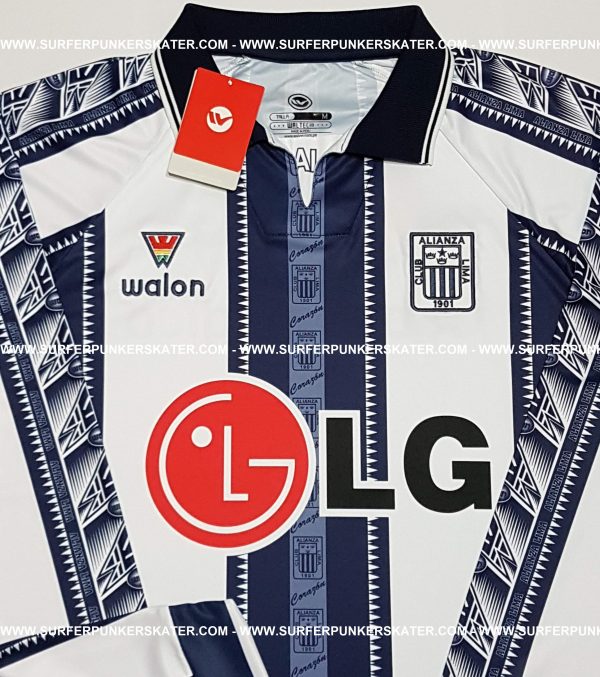 1999 - Camiseta Oficial Alianza Lima Torneo Clausura - Imagen 4