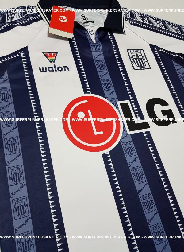 1999 - Camiseta Oficial Alianza Lima Torneo Clausura - Imagen 2