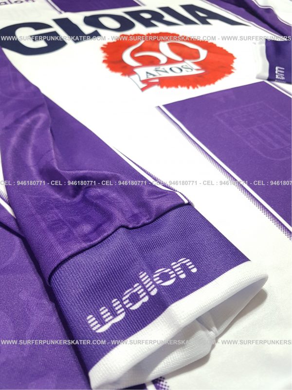 2002 - Camiseta Alianza Lima Copa Sudamericana Blanquimorada - Imagen 5