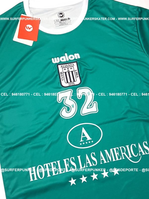 2001, 2002 - Camiseta Alianza Lima de Entrenamiento Pre Temporada - Imagen 2