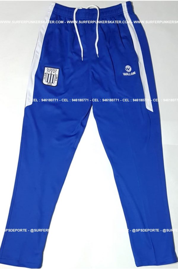 Pantalón Alianza Lima Modelo Retro Walon Original.