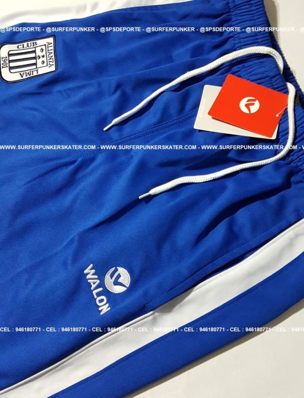 Pantalón Alianza Lima Modelo Retro Walon Original. - Imagen 6