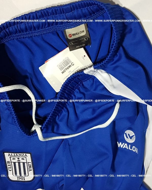 Pantalón Alianza Lima Modelo Retro Walon Original. - Imagen 2