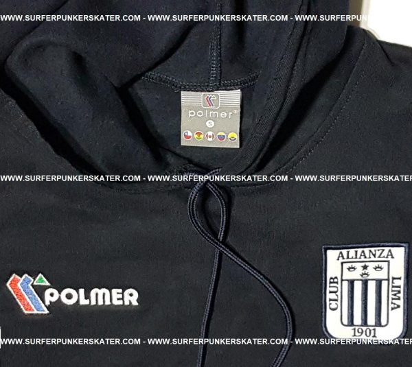 Alianza Lima Polera con Capucha Azul Polmer - Imagen 5