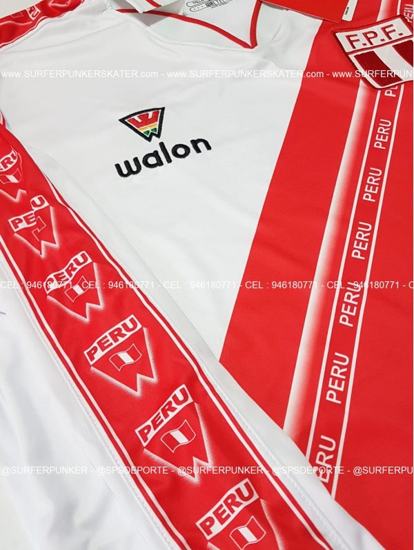 2001 - Camiseta Selección Peruana Copa América Colombia 2001 - Imagen 4
