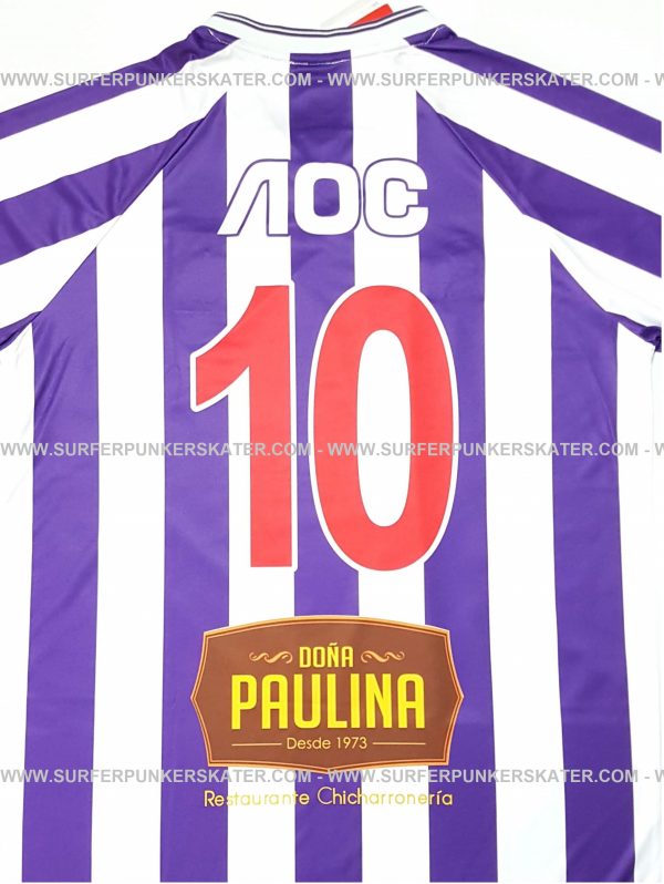 2015 - Camiseta Alianza Lima Reencventro Waldir Saenz Morada - Imagen 5
