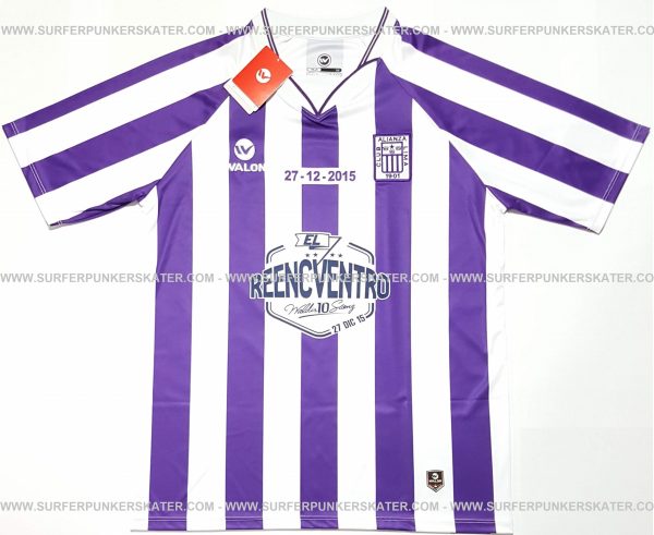 2015 - Camiseta Alianza Lima Reencventro Waldir Saenz Morada