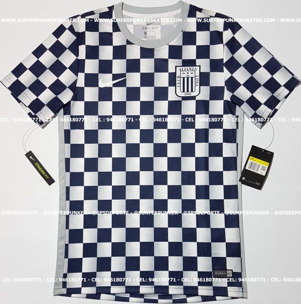 2020 - Camiseta Alianza Lima de Entrenamiento a Cuadros