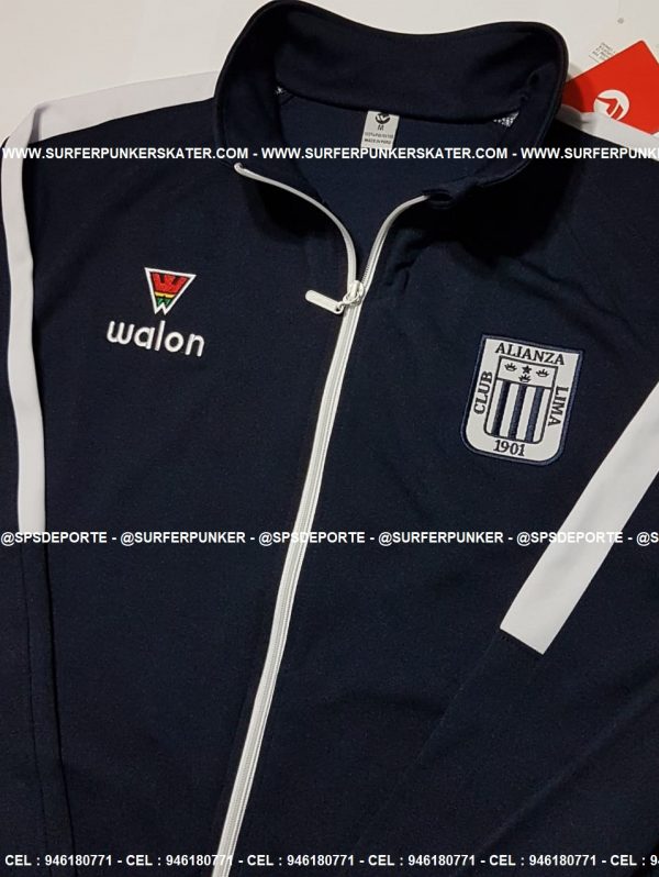 Casaca Alianza Lima Modelo Retro Walon Original - Imagen 3
