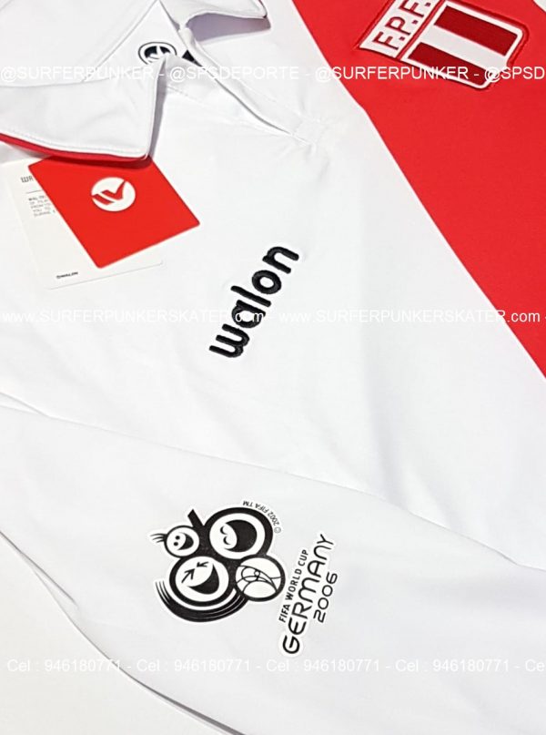 2006 - Camiseta Selección Peruana Eliminatorias Alemania 2006 - Imagen 14