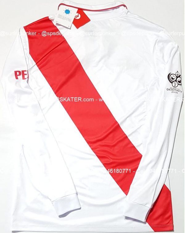 2006 - Camiseta Selección Peruana Eliminatorias Alemania 2006 - Imagen 11