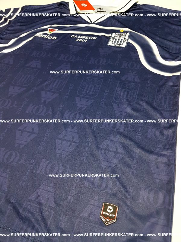 2002 - Camiseta Alianza Lima Copa el Grafico vs. Peñarol - Imagen 7