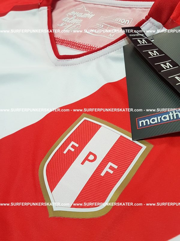 2018 – Camiseta Selección Peruana Oficial Partidos Amistosos - Imagen 9