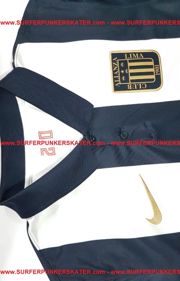 2021 – Camiseta Alianza Lima Campeón Nacional Oficial (Sin Sponsors) - Imagen 2