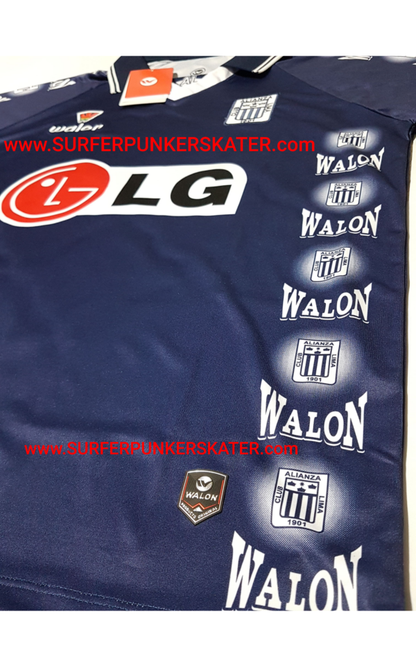 1999 - Camiseta Alianza Lima Copa El Gráfico - Imagen 3