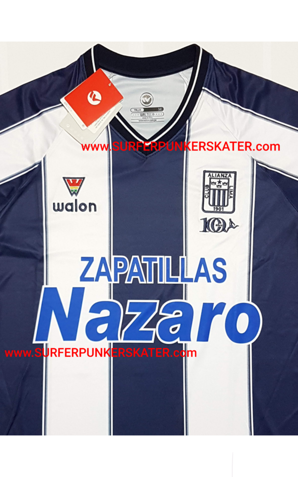 2002 - Camiseta Alianza Lima Oficial Copa Sudamericana - Imagen 5