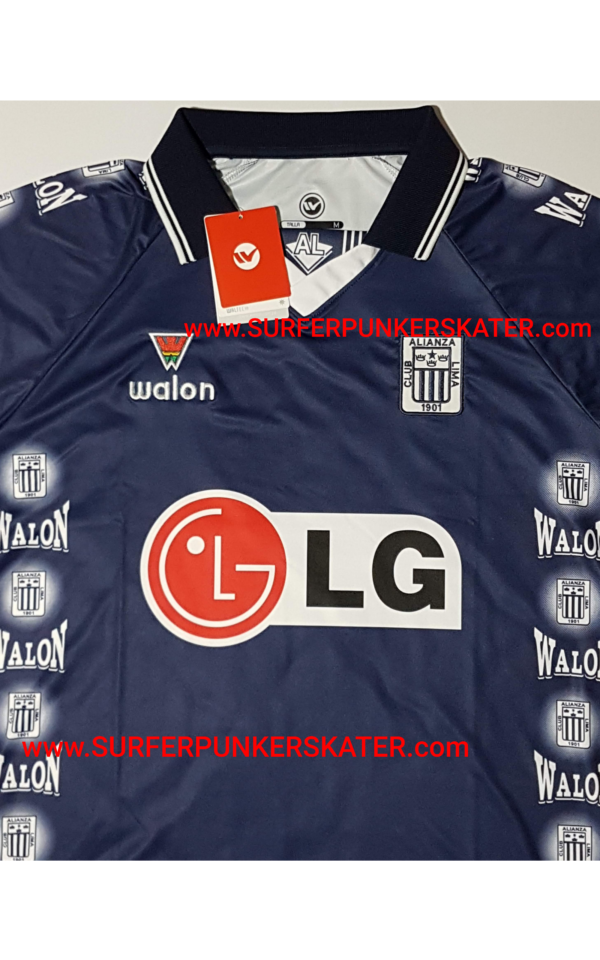 1999 - Camiseta Alianza Lima Copa El Gráfico - Imagen 5