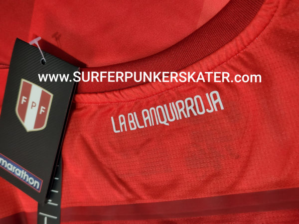 2018 - Camiseta Selección Peruana Alterna Partidos Amistosos - Imagen 4