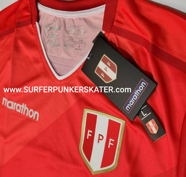 2018 - Camiseta Selección Peruana Alterna Partidos Amistosos - Imagen 6