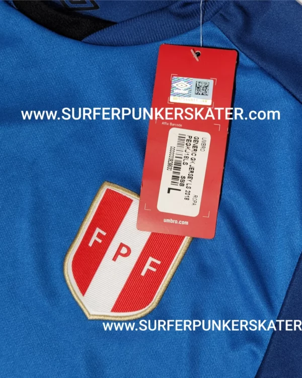 2018 - Camiseta Selección Peruana Arquero Mundial Rusia 2018 - Imagen 2