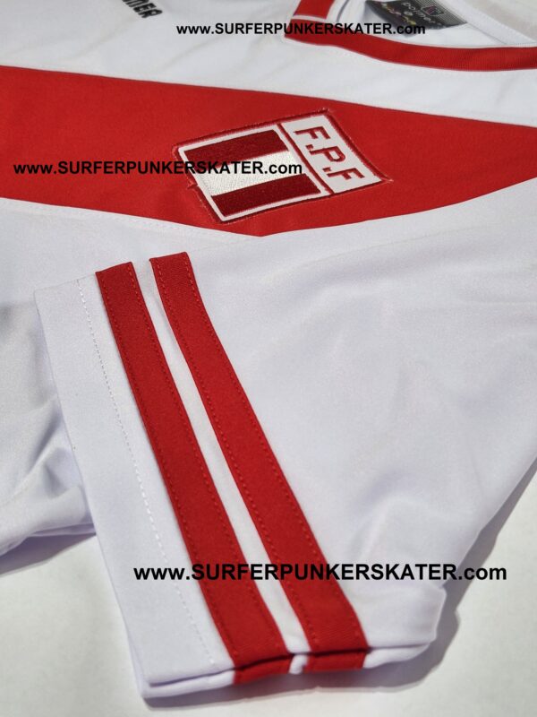 1990 / 1991 - Camiseta Selección Peruana Oficial Sub 23 - Imagen 4
