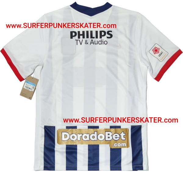 2022 - Camiseta Alianza Lima Bicampeón Nacional Oficial + Parche + Liga 1 - Imagen 8