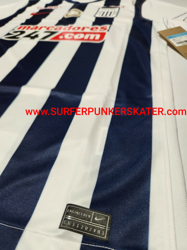 2022 - Camiseta Alianza Lima Bicampeón Nacional Oficial + Parche + Liga 1 - Imagen 7