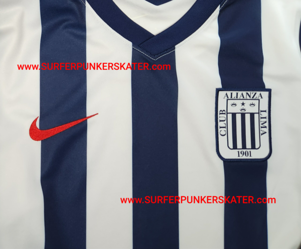 2022 – Camiseta Alianza Lima Bicampeón Nacional Oficial (Sin Sponsors) - Imagen 6