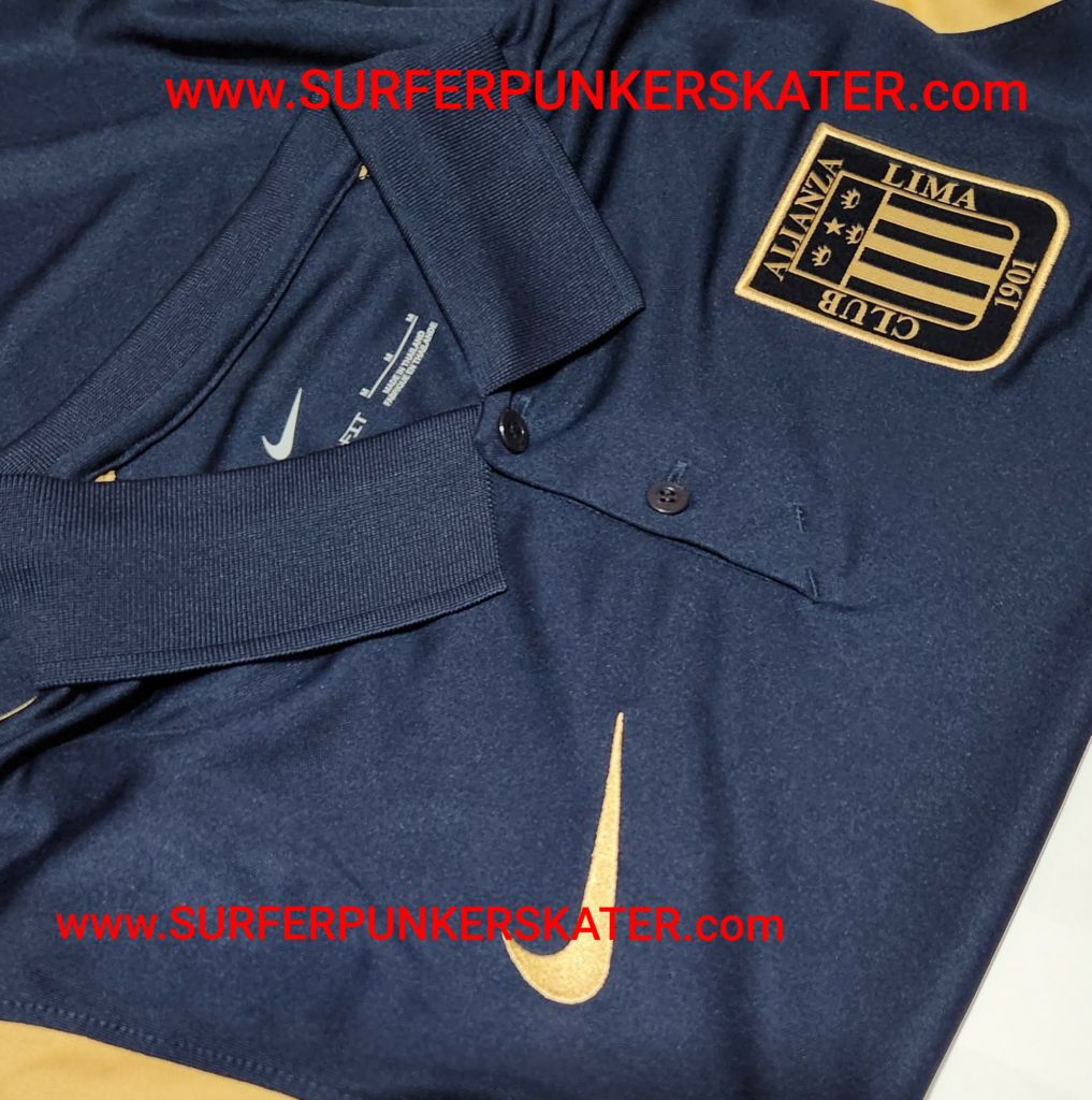 Peruvian Soccer Jersey With Sponsors Alianza Lima Alternate White