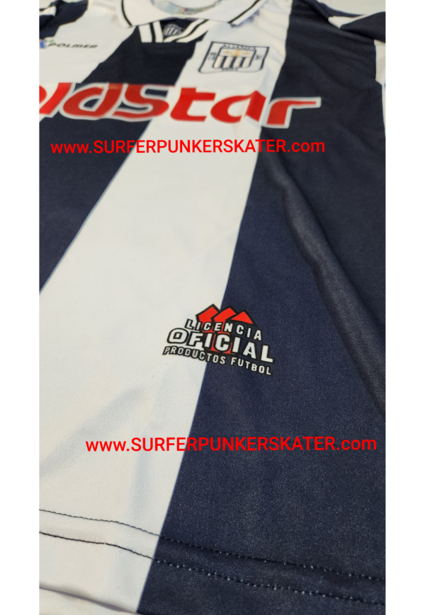 1995 - Camiseta Oficial Alianza Lima Manga Larga II - Imagen 2