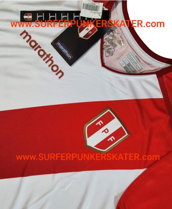 2018 - Camiseta Selección Peruana Partidos Amistosos - Imagen 4