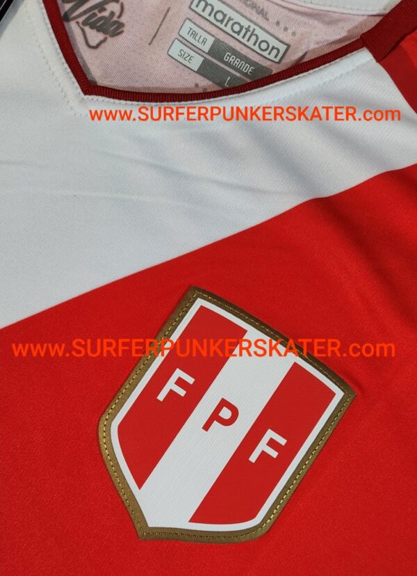 2018 - Camiseta Selección Peruana Partidos Amistosos - Imagen 8