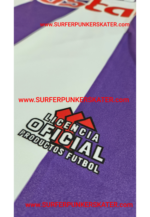 1995 – Camiseta Alianza Lima Blanquimorada Manga Larga - Imagen 4
