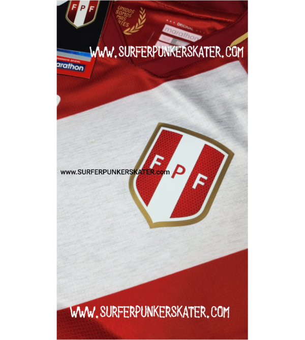 2022 - Camiseta Selección Peruana Alterna Clasificatorias Mundial Qatar - Imagen 2