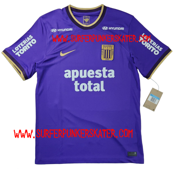 2024 – Camiseta Alianza Lima Morada Con Sponsor