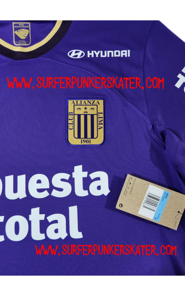 2024 – Camiseta Alianza Lima Morada Con Sponsor - Imagen 7