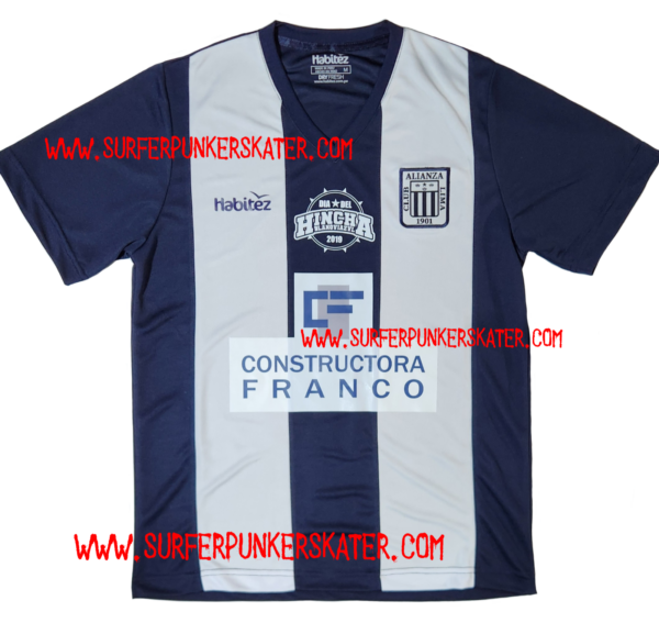 2019 - Camiseta Alianza Lima Día del Hincha Blanquiazul Pucallpa
