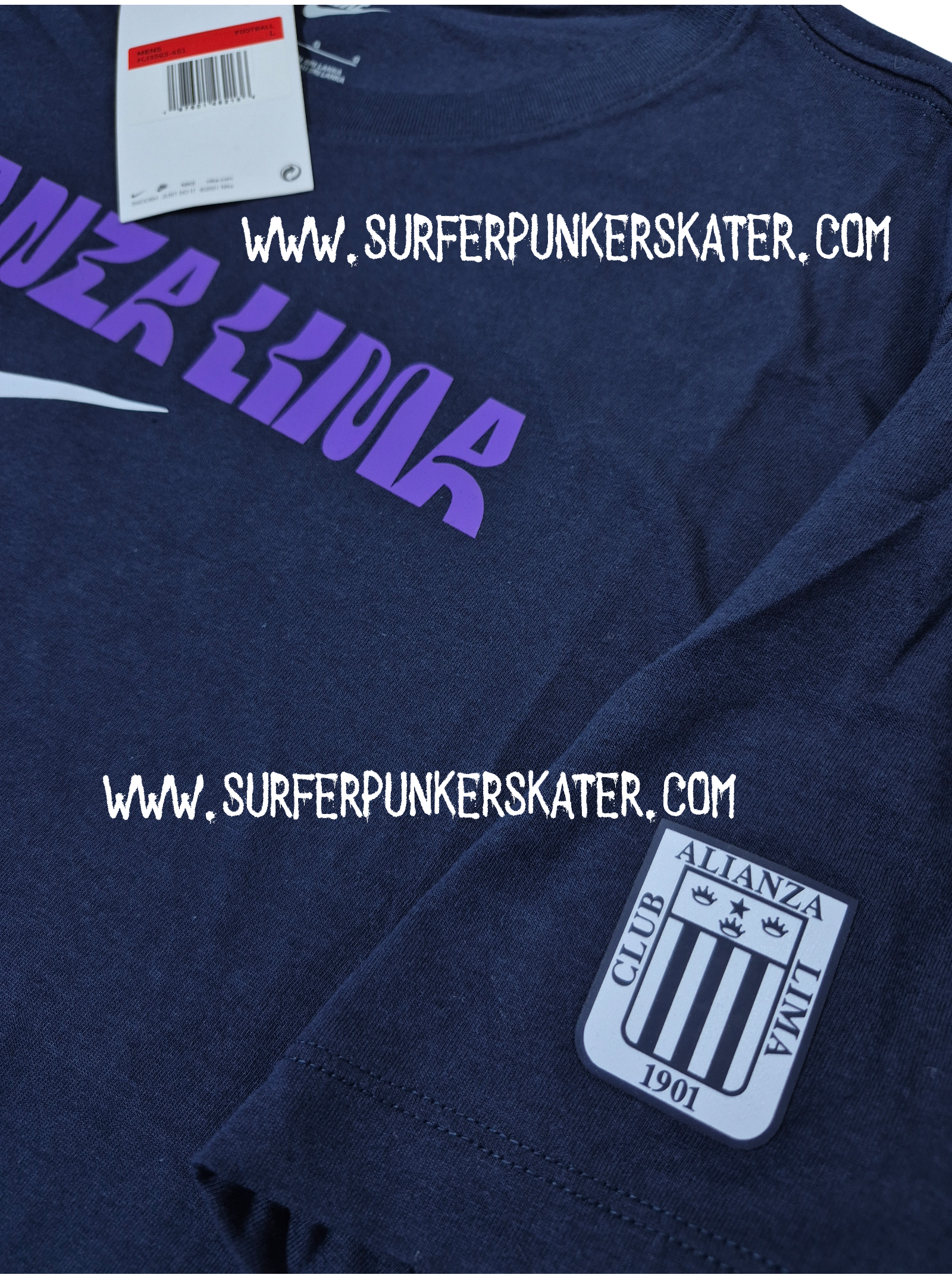 2025 - Polo de Algodón Alianza Lima Azul - Imagen 2